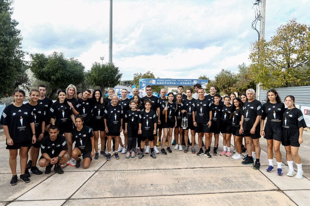 Μηνύματα ειρήνης στην τελετή έναρξης του 40ού ΑΜΑ (pics) runbeat.gr